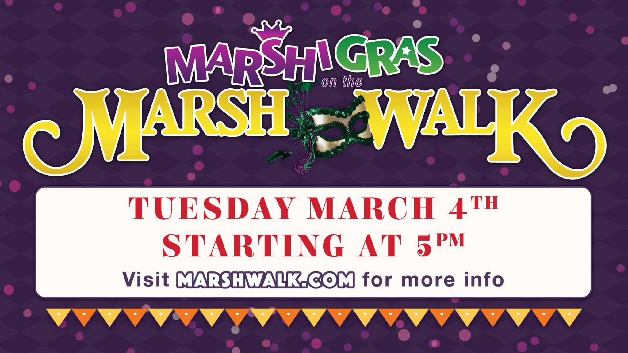 Marshi Gras Celebration at The Marsh Walk 